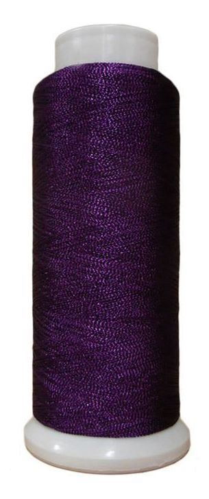 Softlight Metallic Purple Royale 1500m Embroidery Thread | Echidna Sewing