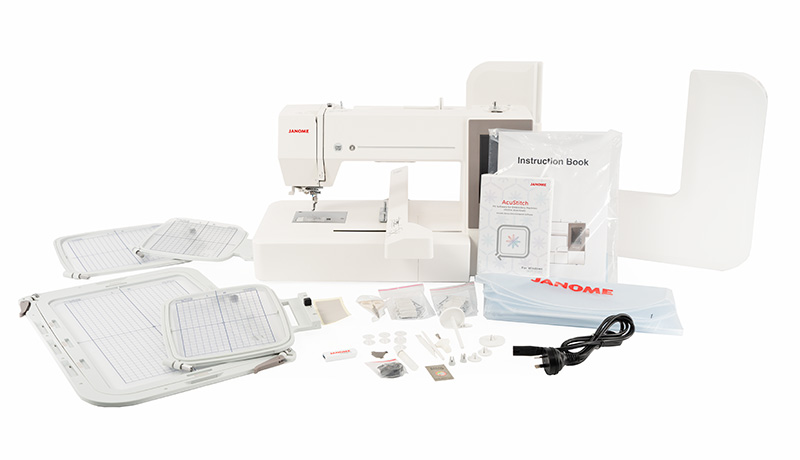 Janome 550ELE What's in the box