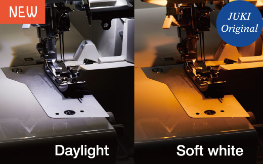 Juki MO-3000QVP Akane Light Control Function