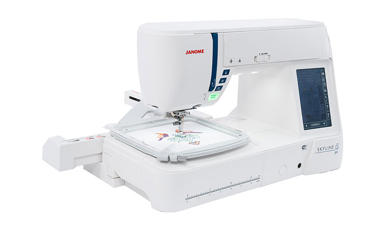 Janome Skyline S9 3 Standard Hoops Included