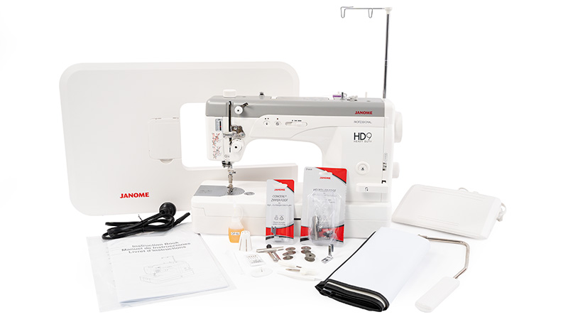 Janome HD9 What's in the box