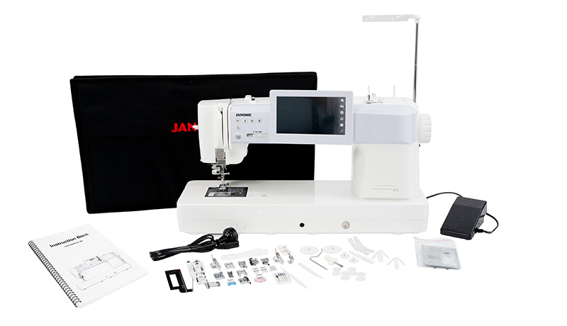 Janome Continental M6 What's in the box