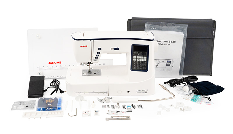 Janome Skyline S6 What's in the box