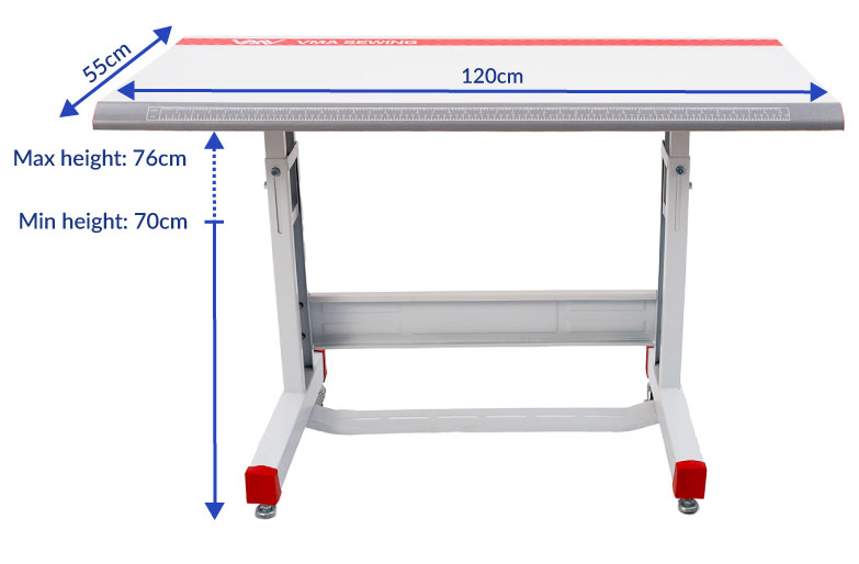 VMA Industrial Bench Measurements