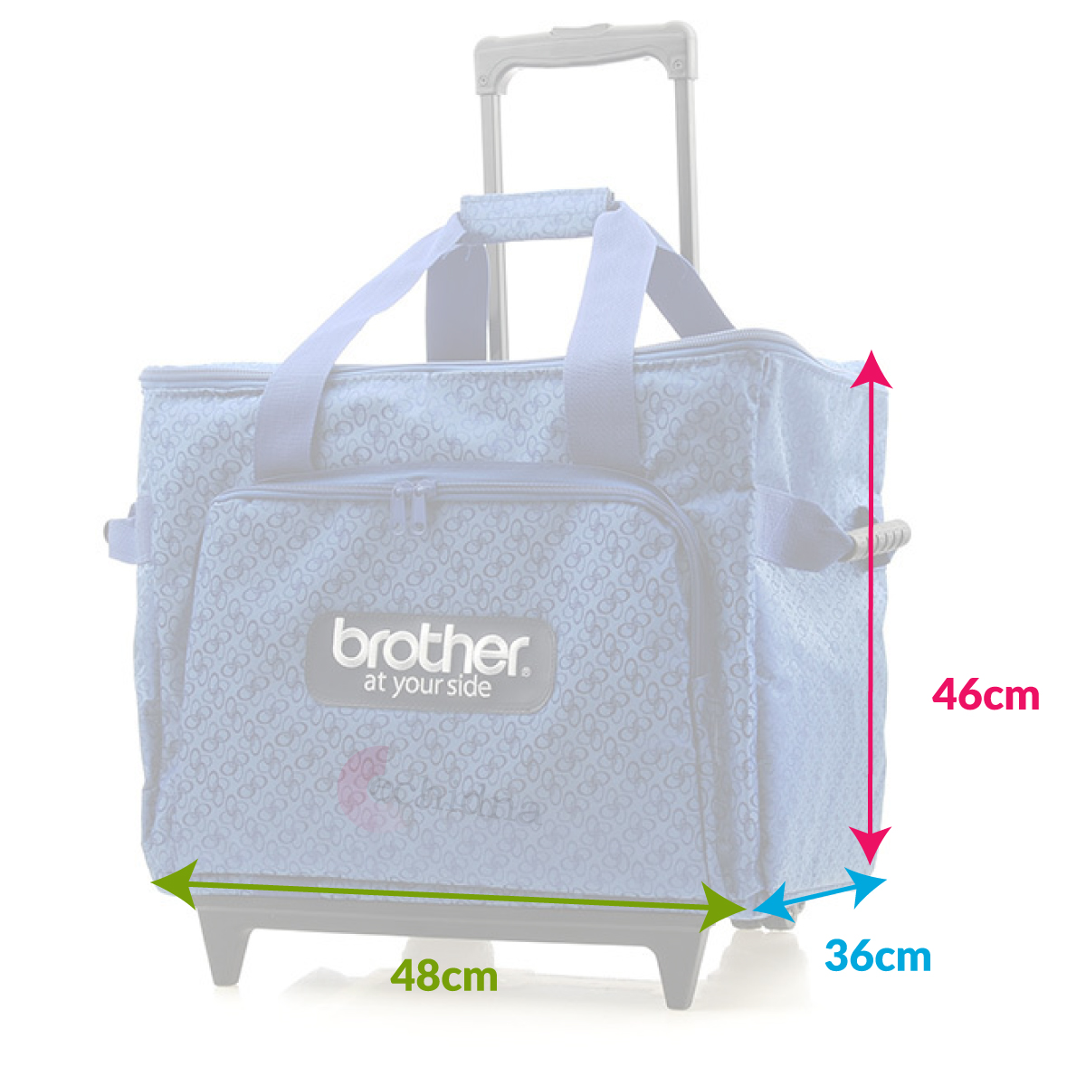 N8BL00022 Brother Bag Dimesnions