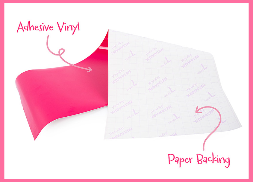 Adhesive vinyl sides