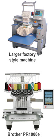 PR1000 and factory-style multi-needle machine