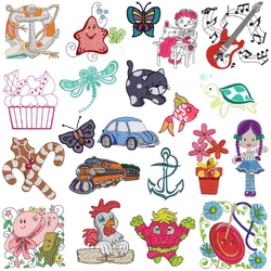 Free Embroidery Designs Download: Pack 2