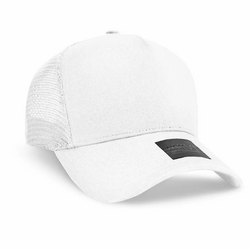 White Cotton/Mesh Cap