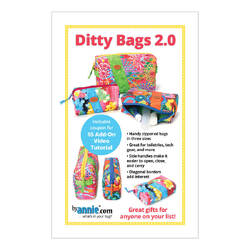Ditty Bags 2.0 By Annie Patterns