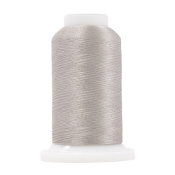 Fine Line Embroidery Thread 1500m - Silver 