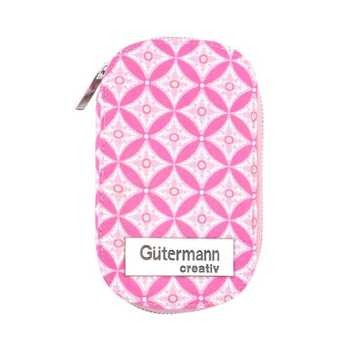 Pink Gutermann x Birch Portofino Zipped Sewing Case