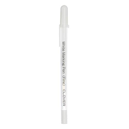 Clover White Marking Pen Fine