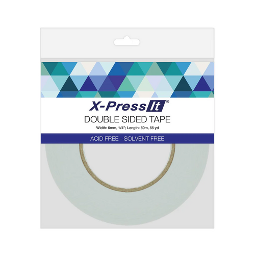 Double Sided Tape Narrow - Clear 6mm