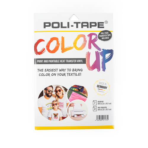 Poli-Flex Colour Up HTV Craft Pack - A4 