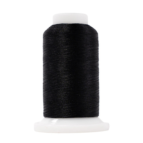Fine Line Embroidery Thread 1500m - Black