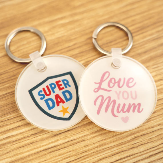 Personalised Sublimation Acrylic Keyring project